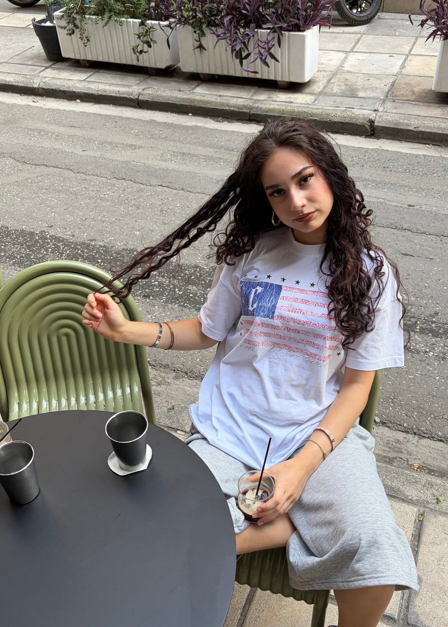 USA Snakeskin Tee